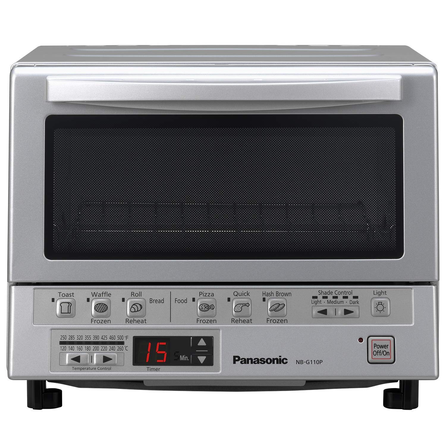 Breville Mini Smart Oven Bov450xl 2015 Vs Panasonic Flashxpress Toaster Oven Nb G110 Slant