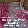 No Purl 10 Stitch Blanket