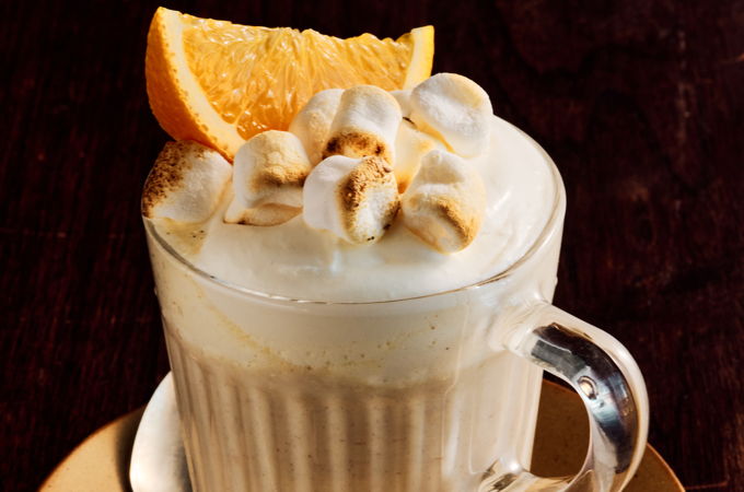 Chocolat chaud blanc