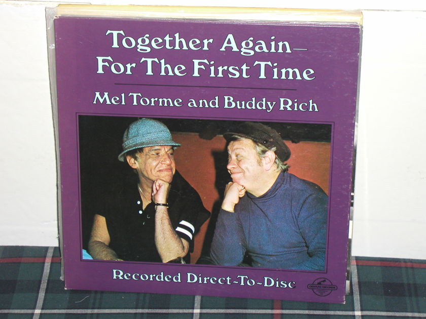 Mel Torme/Buddy Rich  -  Together For The First Time  Century Direct To Disc.CRDD-1100