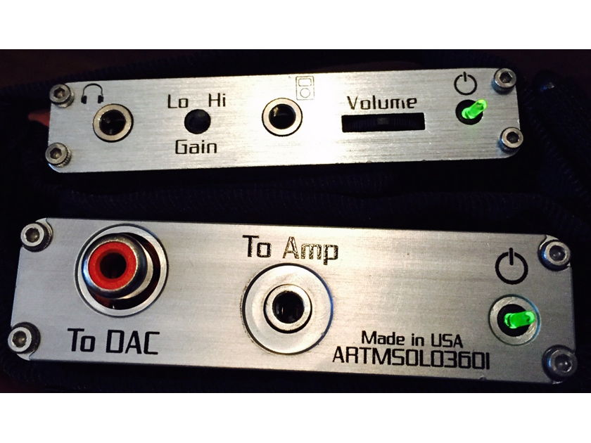 CypherLabs AlgoRhythm Solo DAC + ALO Audio Rx Mk2 Amp + custom cables + bag