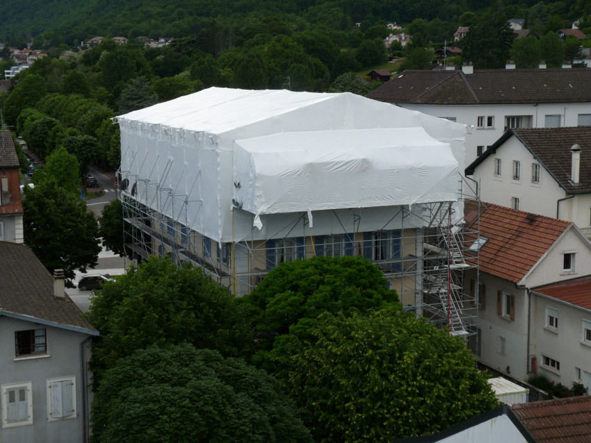 Chantier échafaudage EVEREST — Ref04