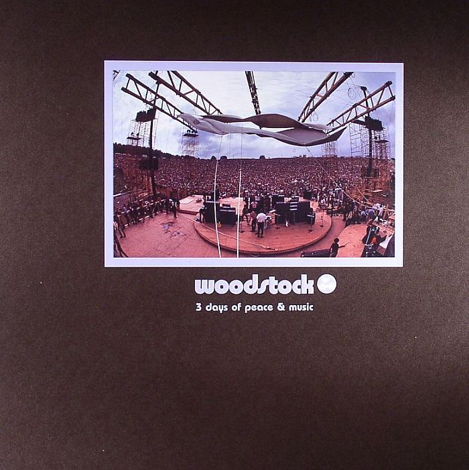 WoodStock - 3 Days of Peace and Music Rhino - 5 LPS Sealed