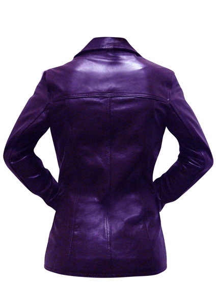 FLORENCE - Purple LEATHER - Image 2