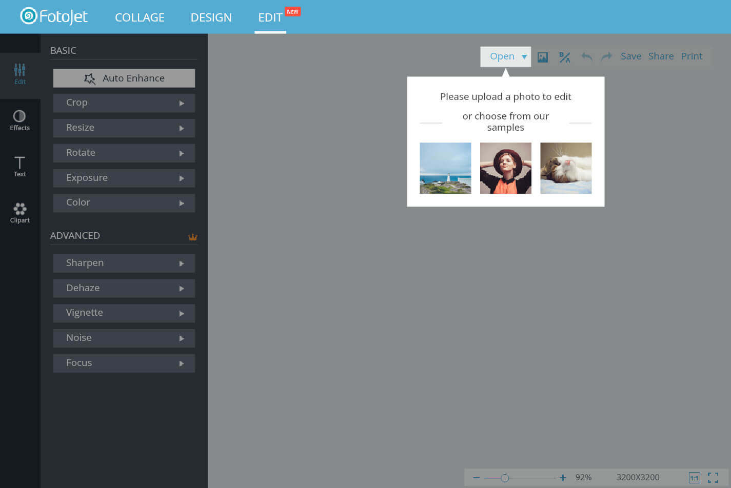 Fotojet - новый сервис для фотографов - фоторедактор онлайн
