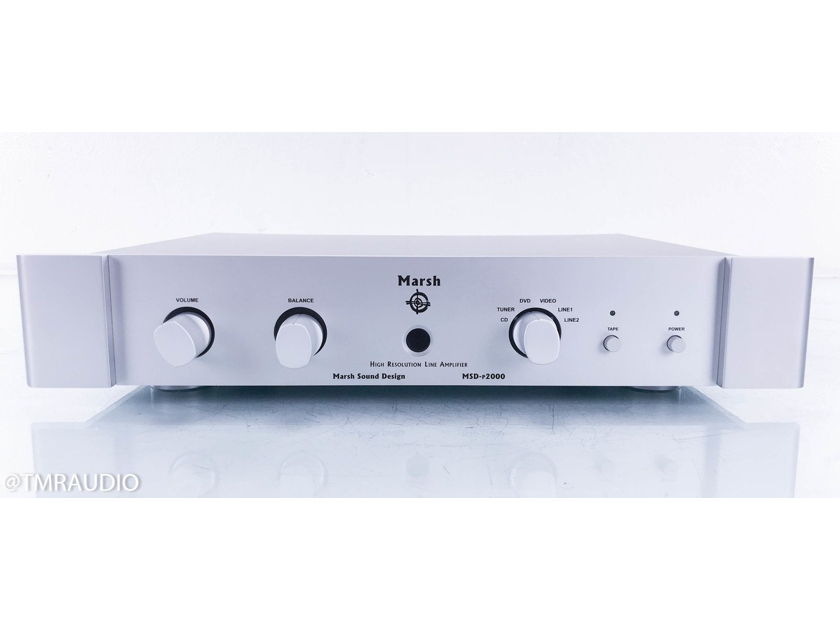 Marsh Sound Design MSD-P2000 Stereo Preamplifier MSD P-2000 (15102)