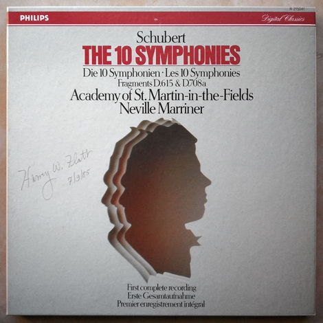 PHILIPS Digital | MARRINER/SCHUBERT - The 10 Symphonies...