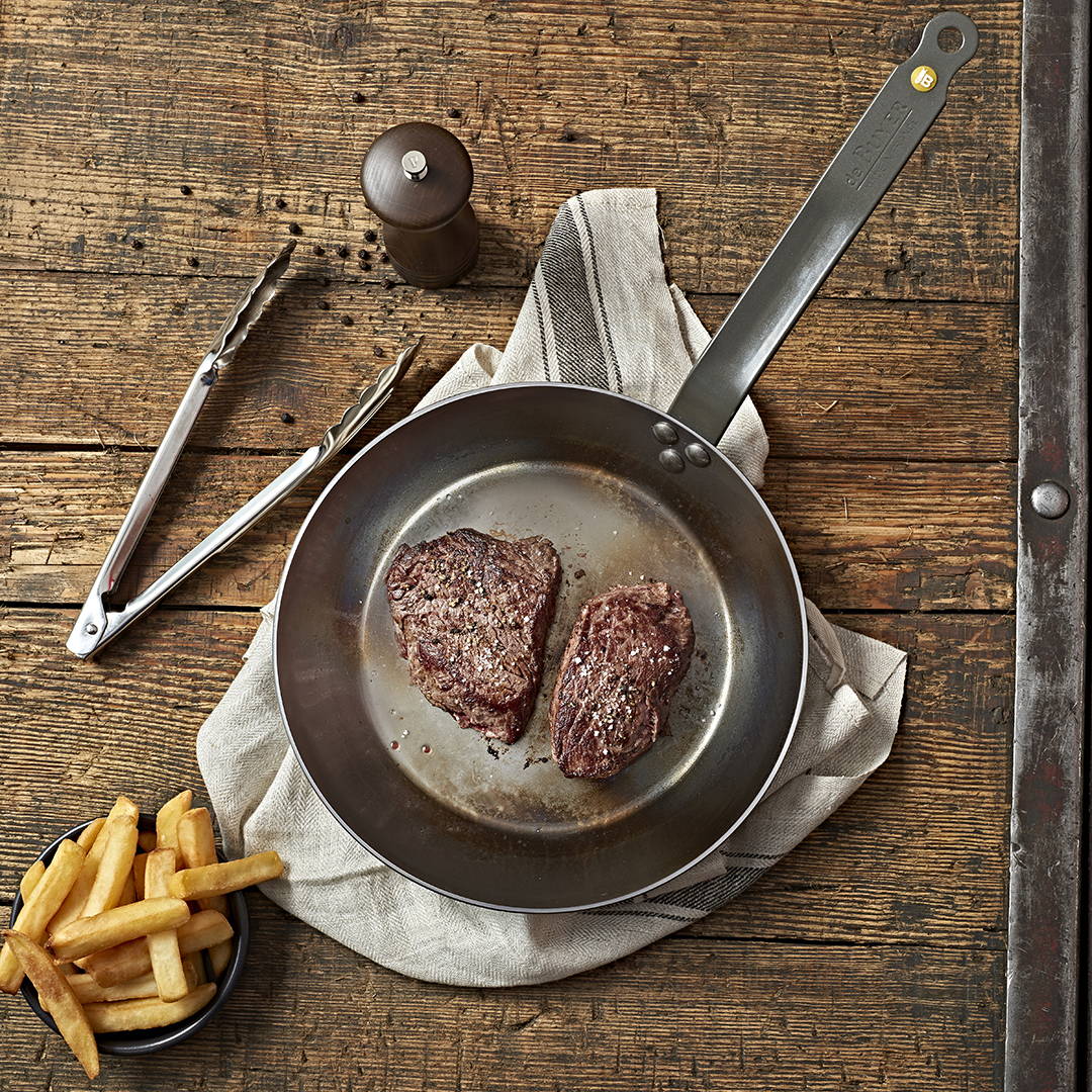 MINERAL B PRO CARBON STEEL FRY PAN