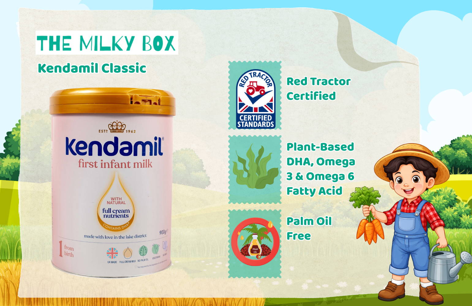 Kendamil Classic Cow | The Milky Box