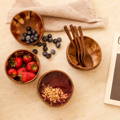 COCONUT BOWLS  - WOODEN SPOONS - GiveMeCocos