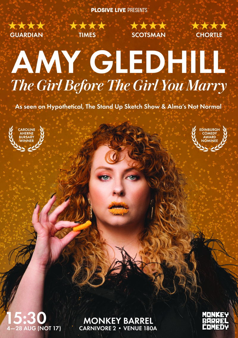 The poster for Amy Gledhill: The Girl Before The Girl You Marry