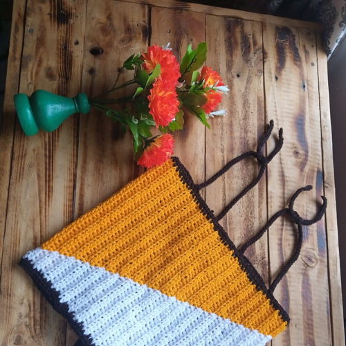OEUF TWO-TONED TOP