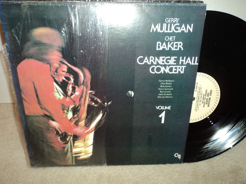 Gerry Mulligan & Chet Baker - Carnegie Hall Concert Vol. 1 CTI - NM