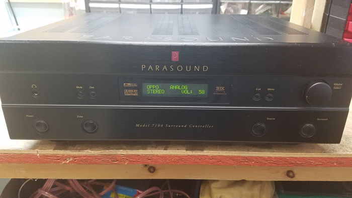 Parasound Model 7100 Preamplifier/Processor (+ HDMI w/Zhd)
