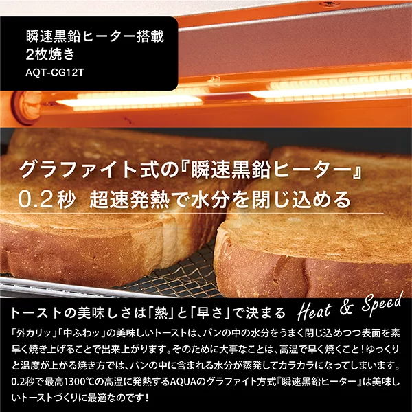 瞬速黒鉛ヒーター