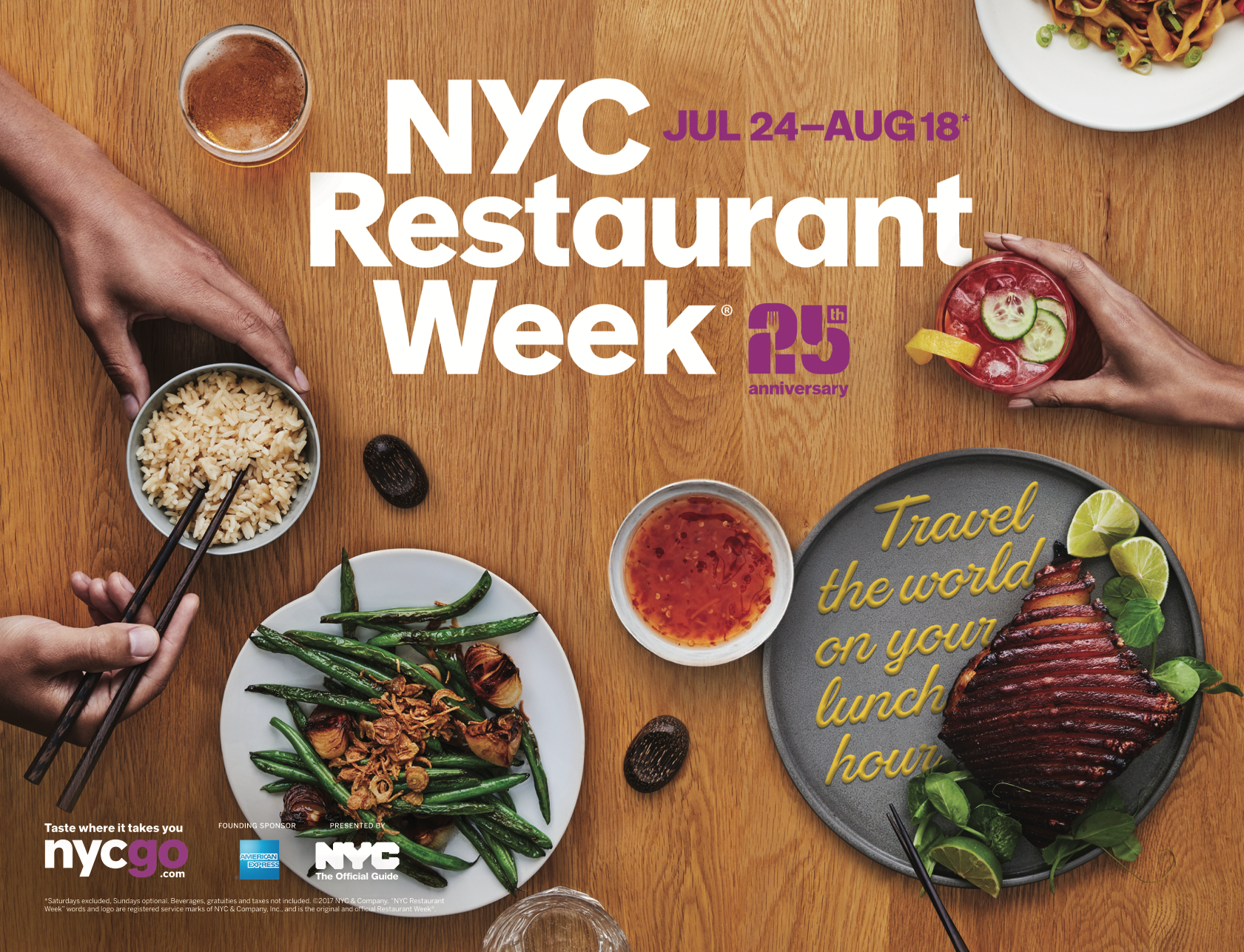 NYC, it’s Time to Eat! Behind the New Design for NYC Restaurant Week