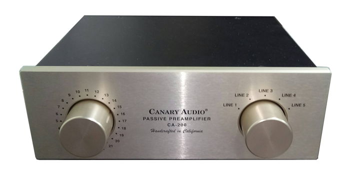 Canary Audio CA-200 Passive Preamplifier: Excellent Con...