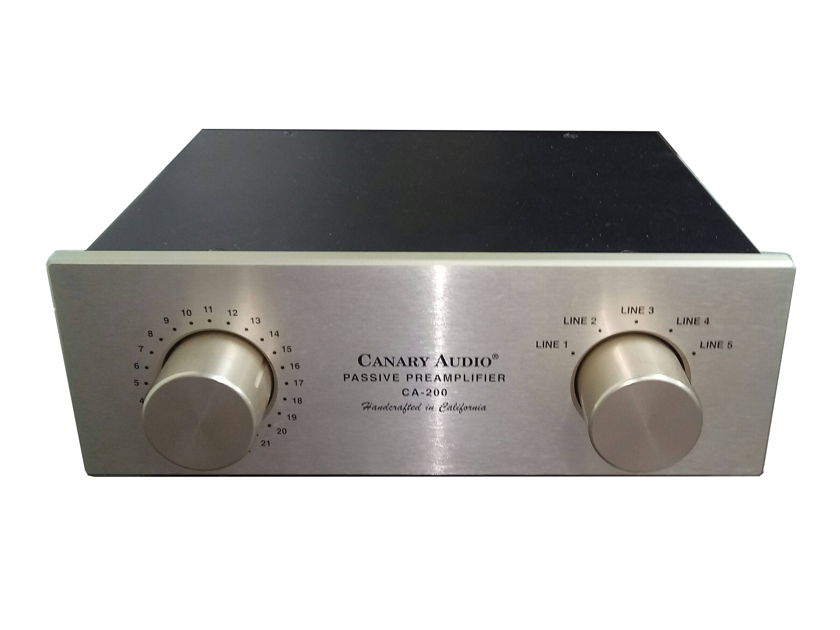 Canary Audio CA-200 Passive Preamplifier: Excellent Condition; Free Shipping