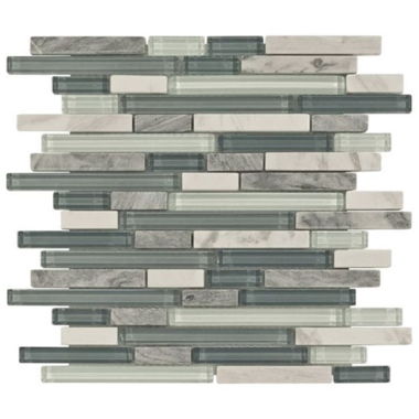 12×12 MOSAIC WALL TILE- FROSTED CHOCOLATE 12×12 MOSAIC WALL TILE- FROSTED CHOCOLATE