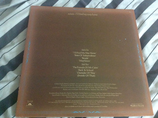 Jon And Vangelis - The Friends Of Mr. Cairo Polydor Dea...
