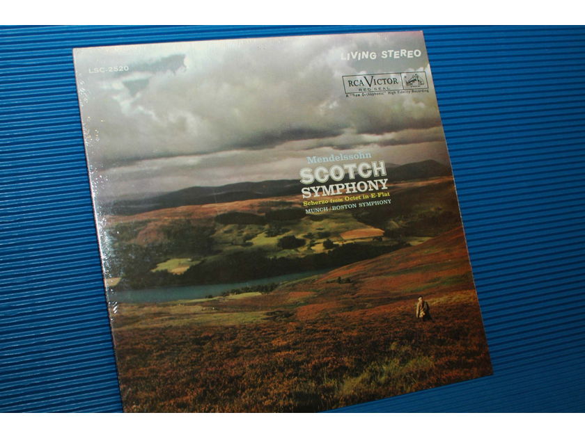 MENDELSSOHN/Munch -  - "Scotch Symphony" -  RCA 1961? Sealed