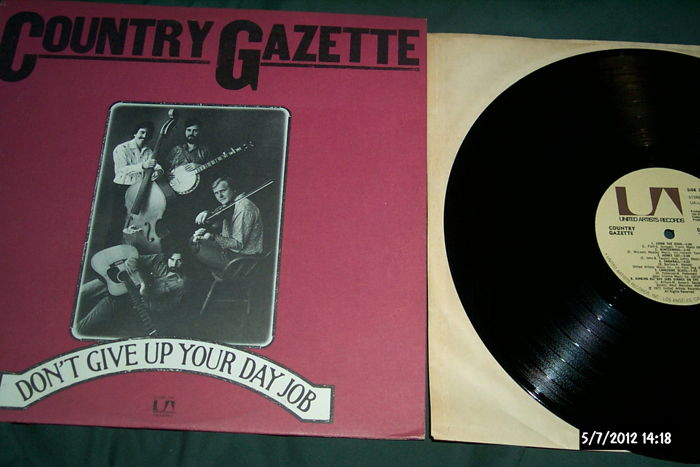 Country Gazette - Don't Give Up On Your Day Job LP NM
