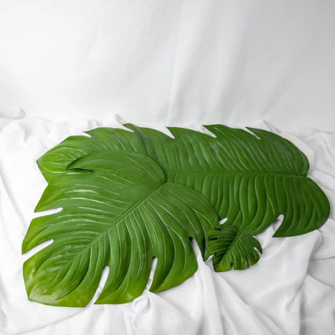Monstera Coaster (6 Pack) - Realistic Artificial Flowers and Greenery - Image 2