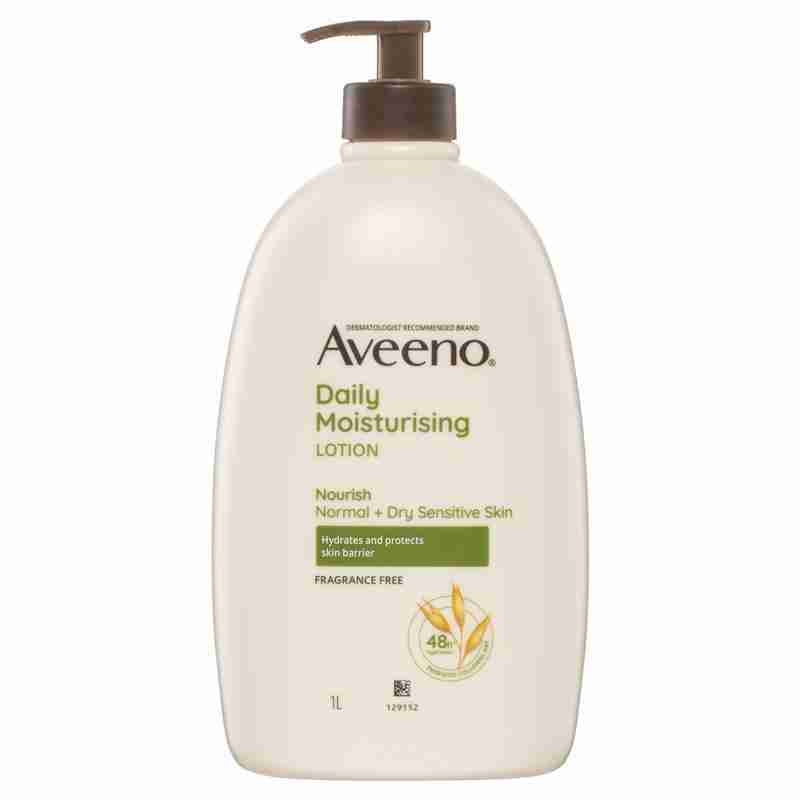 Aveeno Moisturising Fragrance Free Body Lotion 1L
