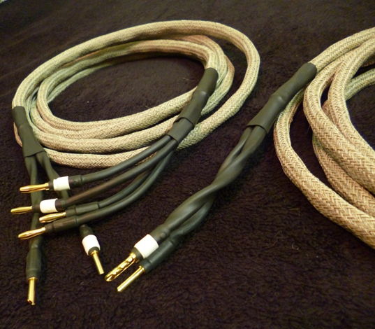 Schmitt Custom Audio 10ft Braided 12 Gauge Bi-Wire Spea...