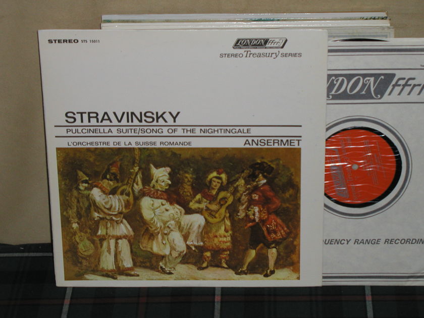 Ansermet/L'OdlSR - Stravinsky Pulcinella London STS 15011 (Thick)
