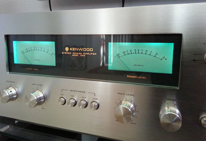 Restored Kenwood 700M Supreme Power Amplifier