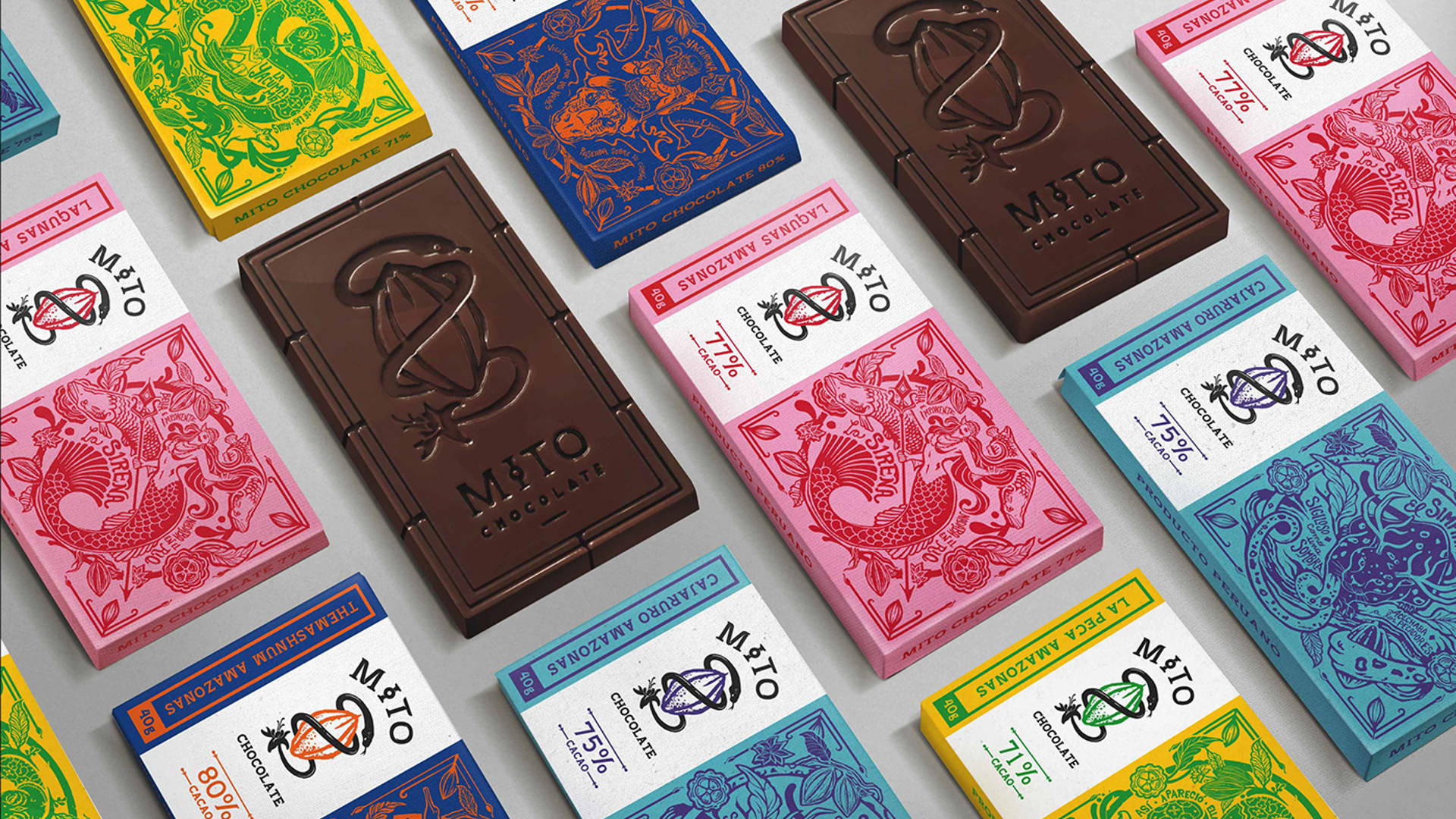 Featured image for Intricate Illustrations Make Up Mito's Packaging Design