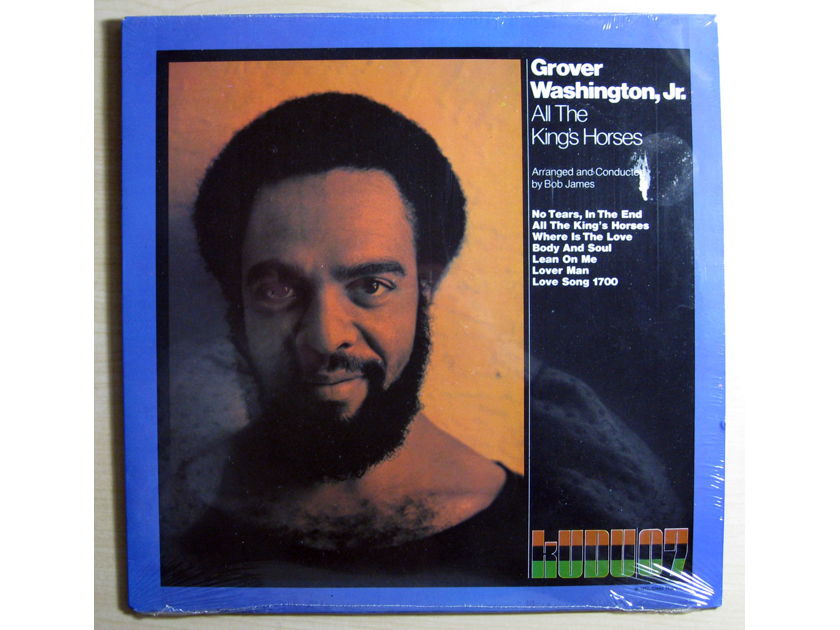 Grover Washington, Jr. - All The King's Horses - SEALED LP Reissue Kudu KU 07