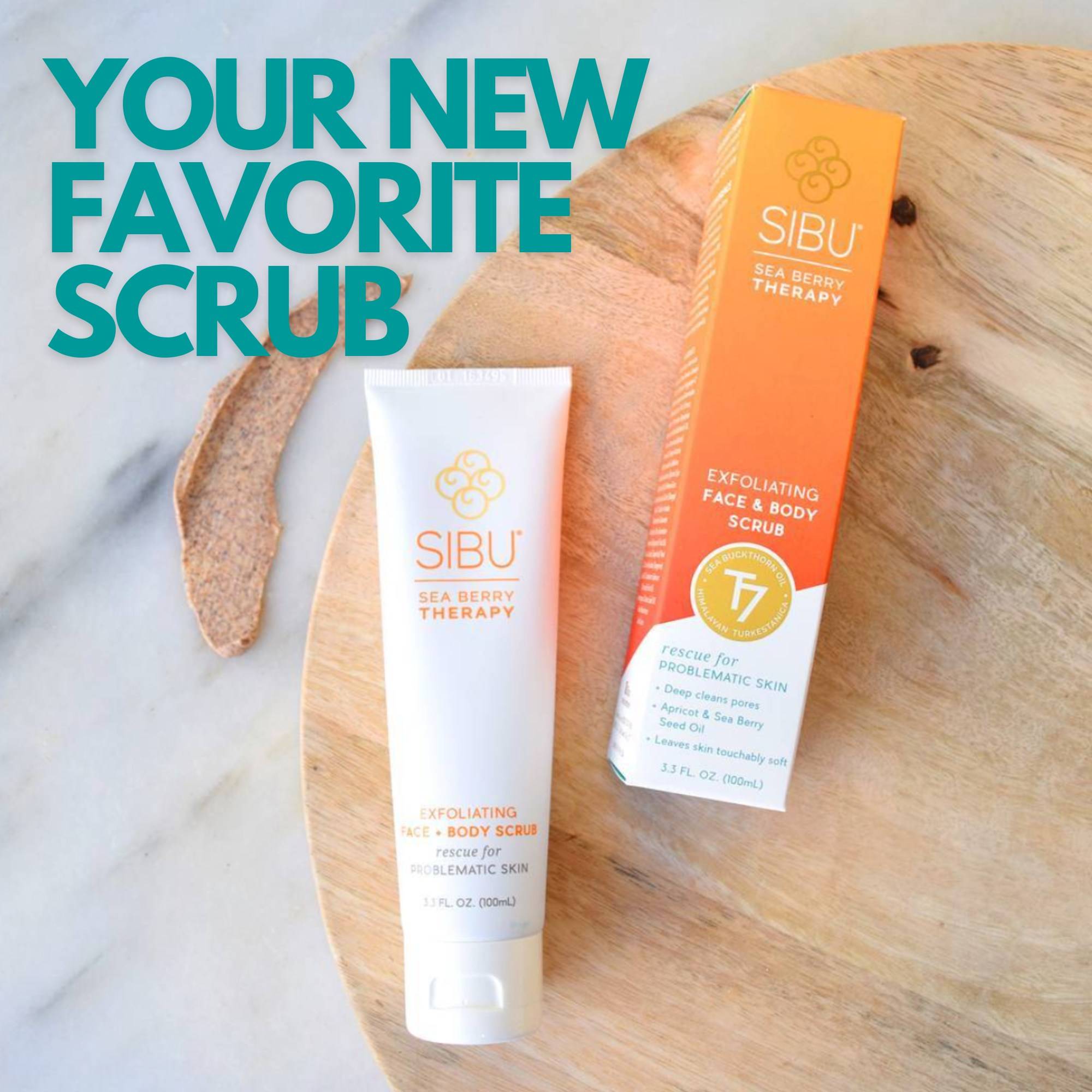 Sea Buckthorn Facial Scrub is Back by SIBU