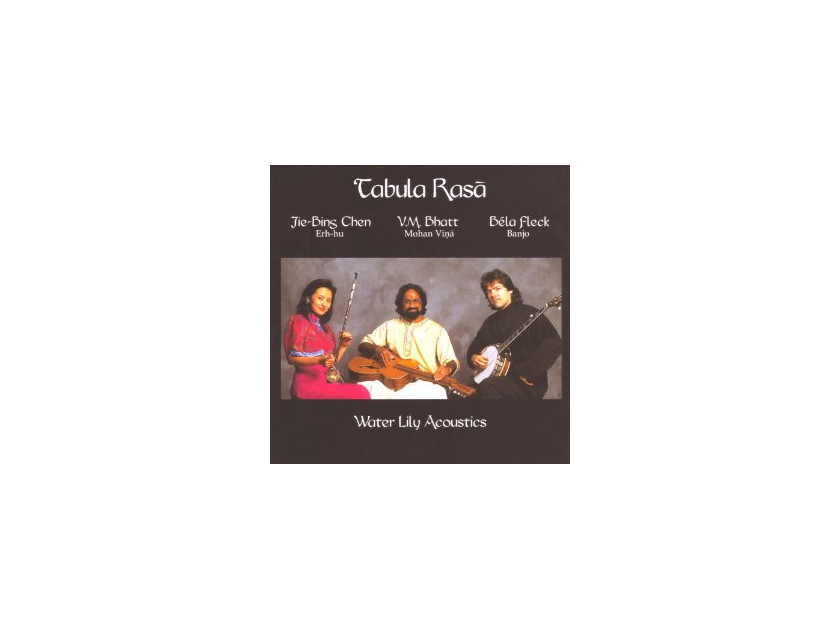 Tabula Rasa - Jie-Bing Chen Bela Fleck Vishwa Mohan Bhatt SACD Super Audio CD NEW