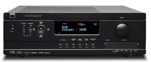 NAD T175HD / T 175HD Preamp/Processor with Manufacturer...