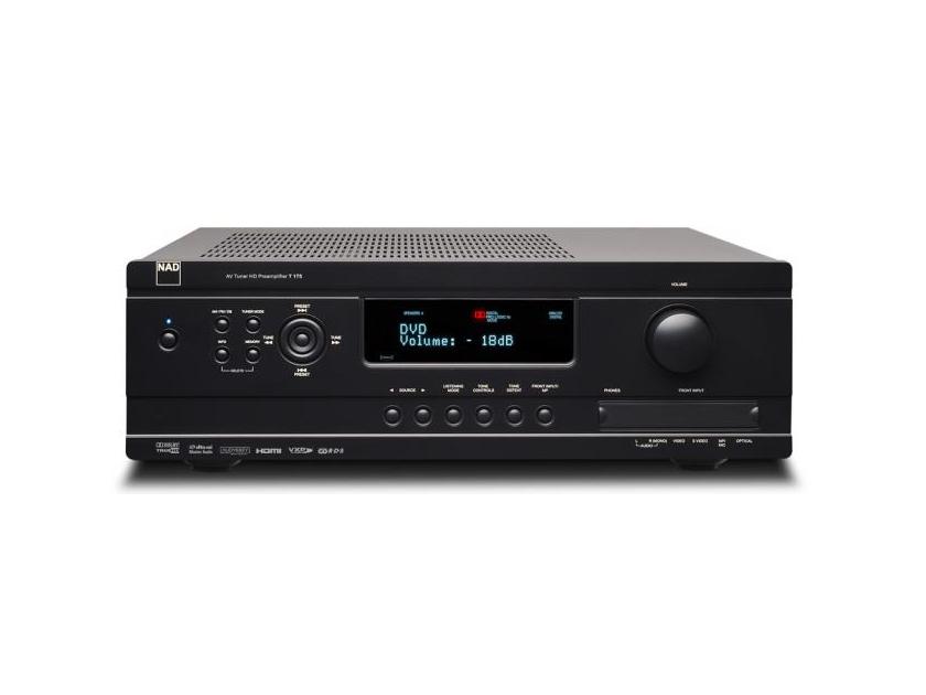 NAD T175HD / T 175HD Preamp/Processor with Manufacturer's Warranty