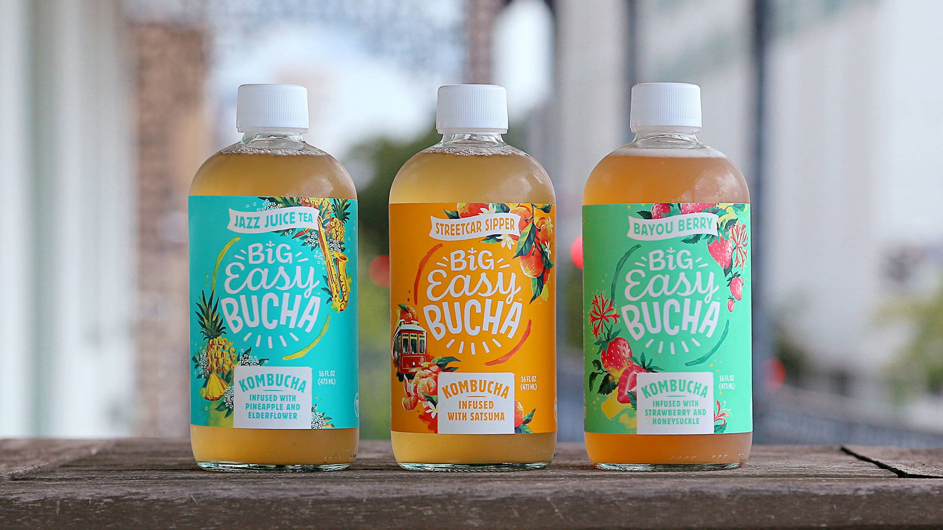 Featured image for Big Easy Bucha Launches Rebranded Beverage Line 