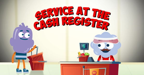 Service at the Cash Register image