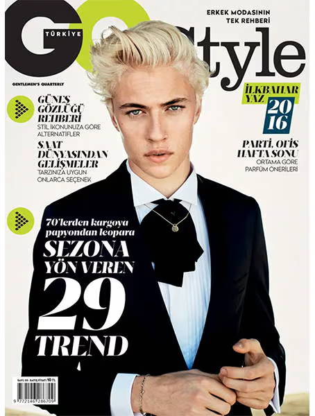 Eli Halili Brad Pitt George Clooney GQ 