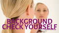 do a background check on yourself for identity security