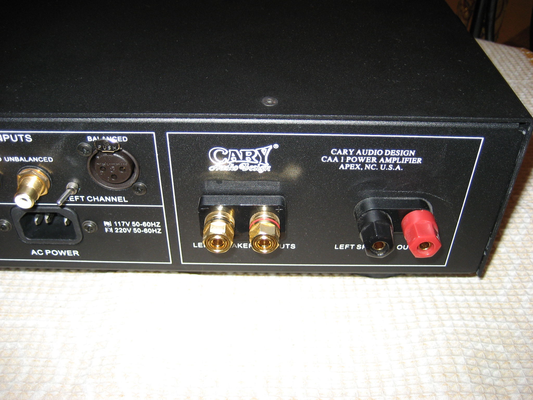 Cary Audio Design CAA1 Full Balanced Power Amplifier 9