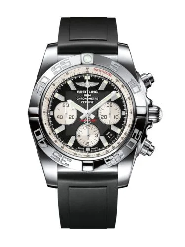 Chronomat 44 Stainless Steel / Inverted Panda / Rubber