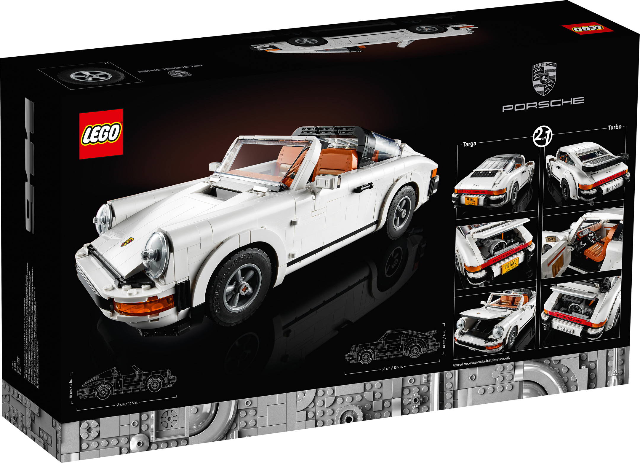 lego porsche box