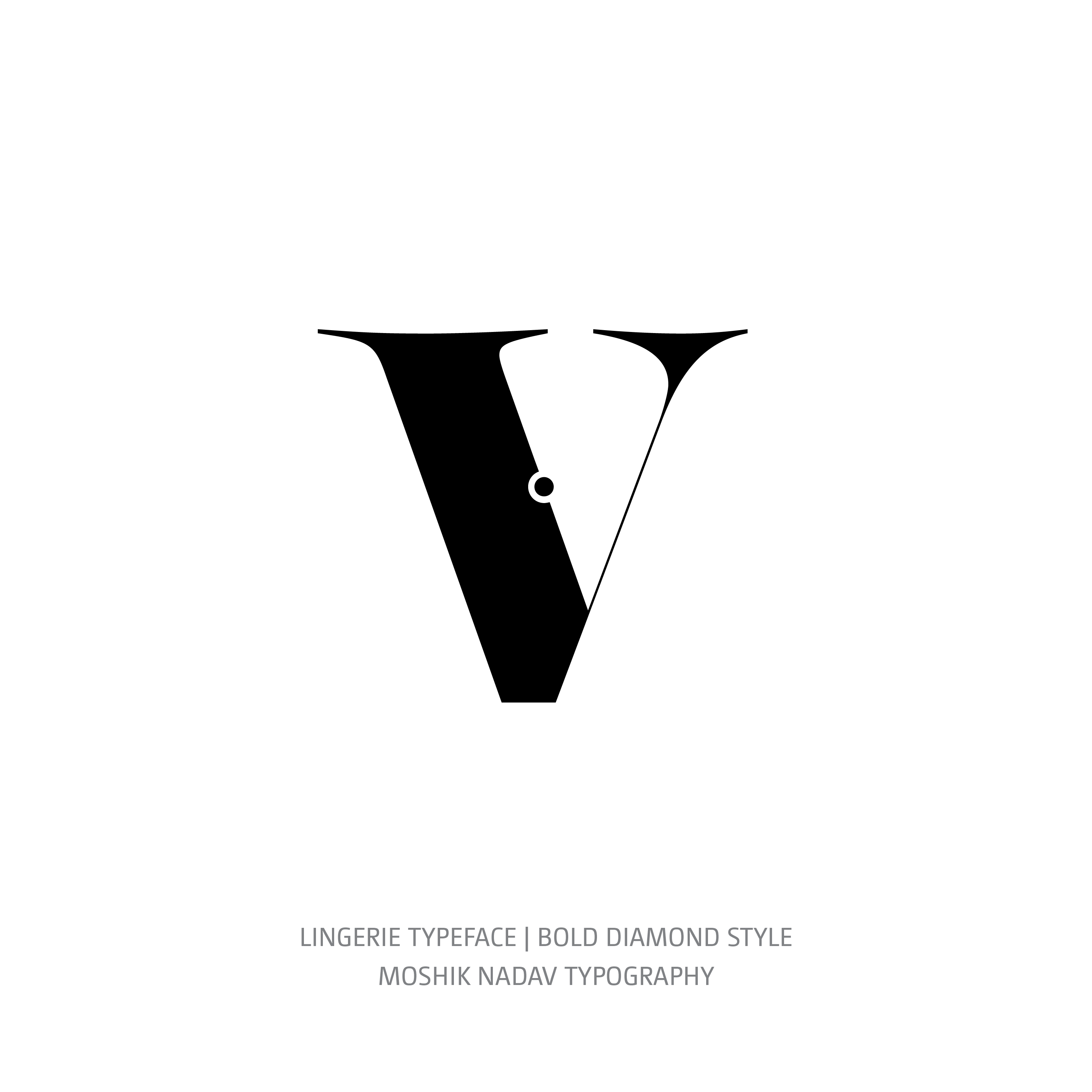Lingerie Typeface Bold Diamond v