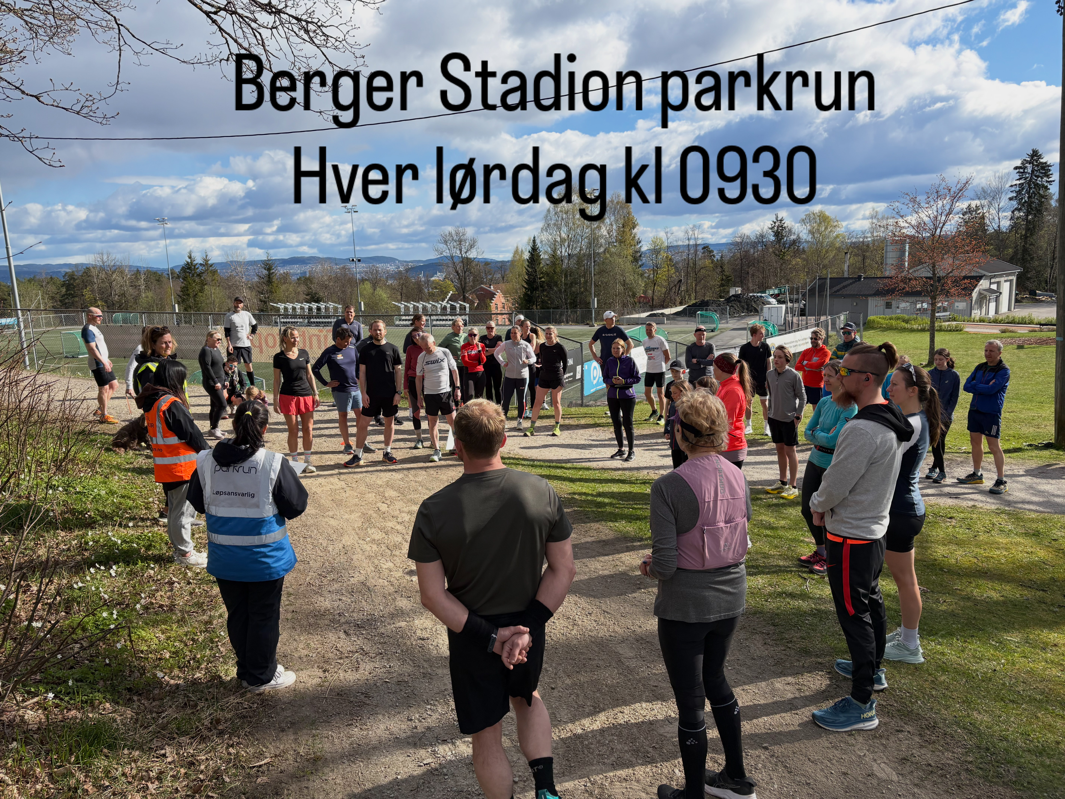 Intro.tale før parkrun