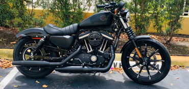2019 HARLEY-DAVIDSON SPORTSTER IRON 883 motorcycle for rent near Fort Lauderdale , FL