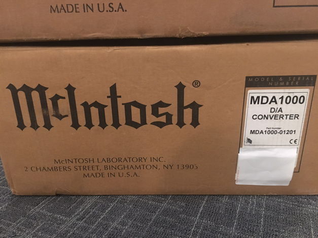 McIntosh MDA-1000 **Trade-in**