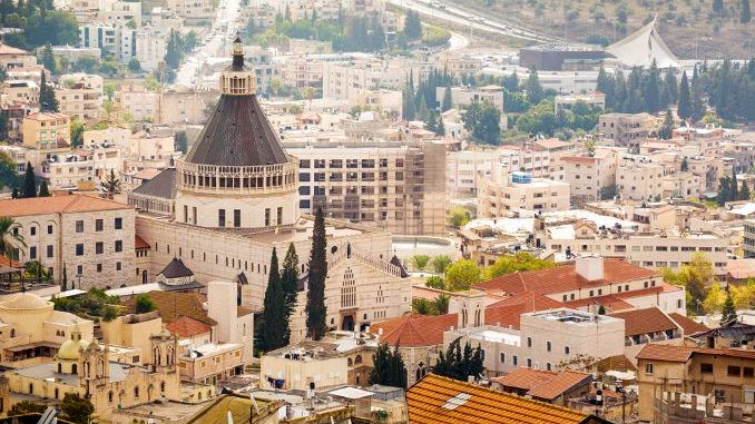 Basilica of Announciation in Nazareth, Israel