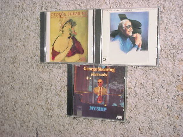 Jazz George Shearing cd lot of 3 cd's - My ship and Gra...